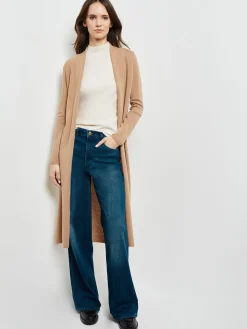 Cashmere Maxi Duster Cardigan