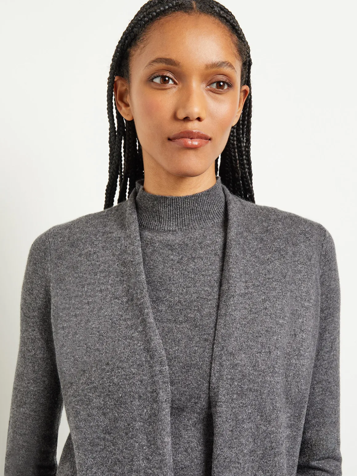 Cashmere Maxi Duster Cardigan