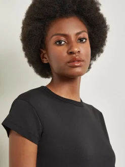 Classic Short Sleeve Jersey Knit Top
