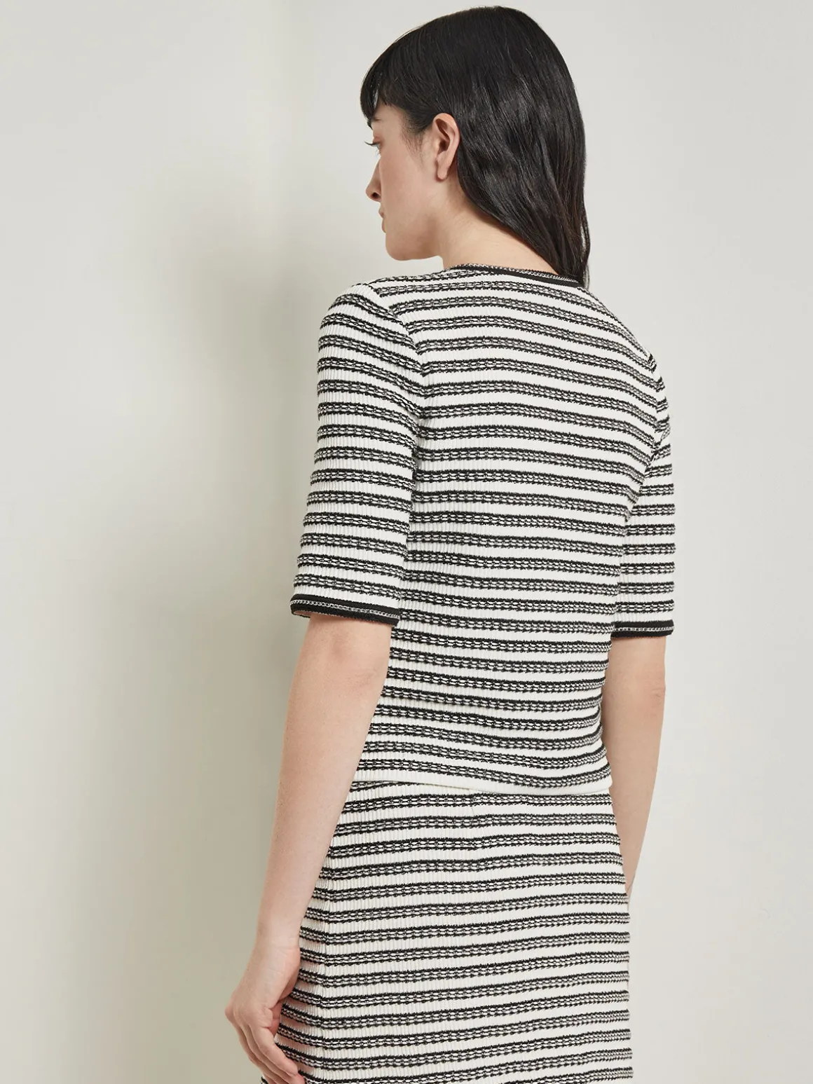 Heritage Fit Chain Trim Jacket - Recycled Knit
