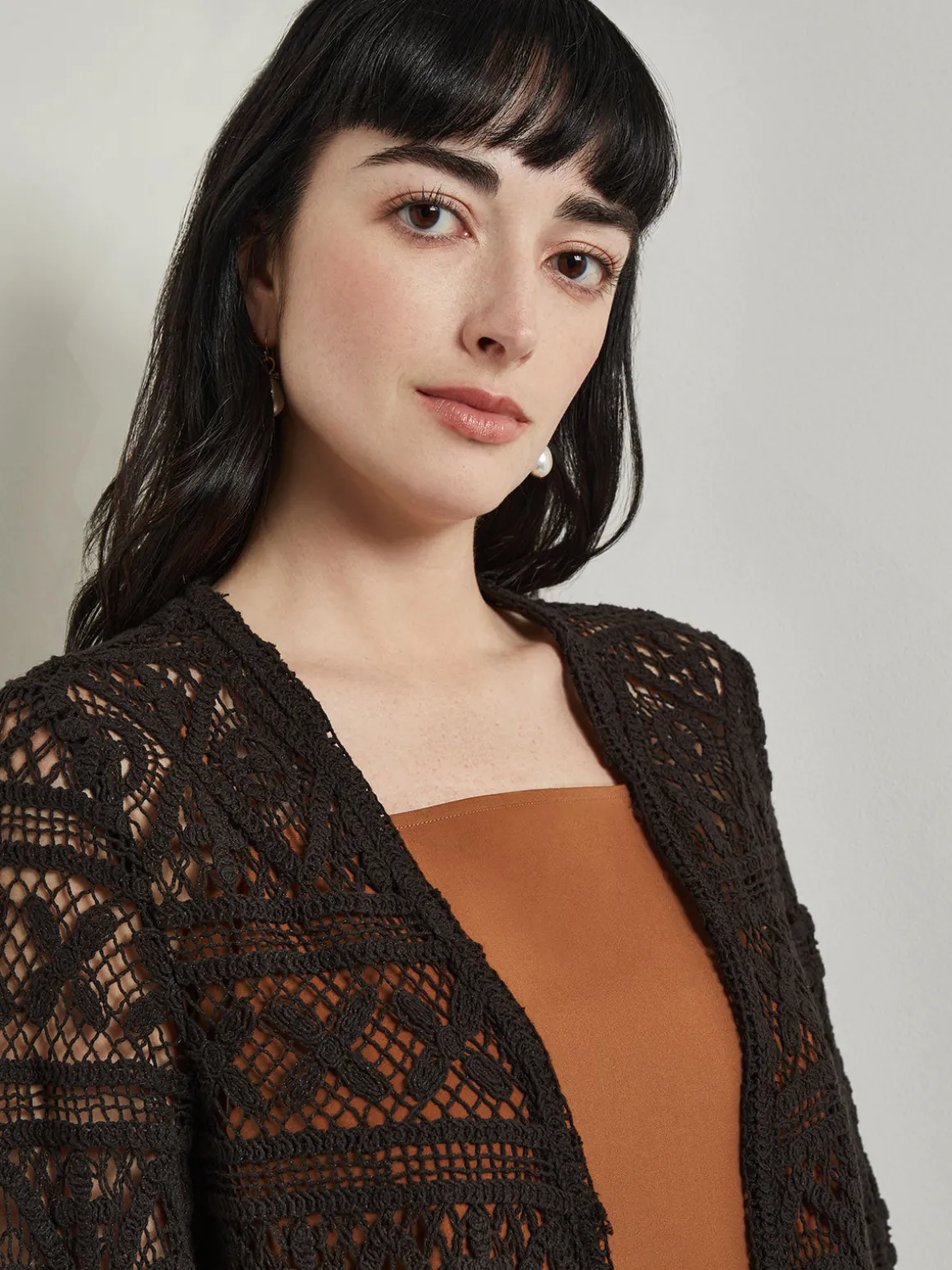 Heritage Fit Duster - Crochet Cotton