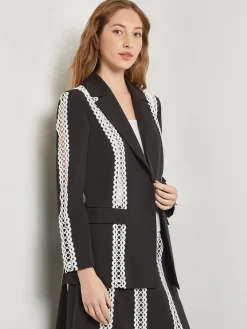 Heritage Fit Jacket - Eyelet Trim Woven Twill