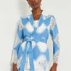 Heritage Fit Jacket - Lace Inset Novelty Woven