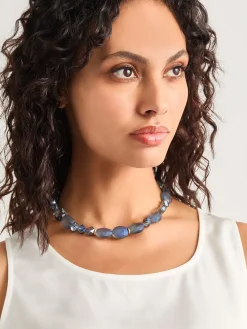 Labradorite Mixed Crystal Necklace
