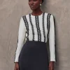 Lace Applique Woven Blouse