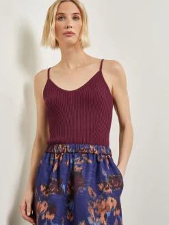 Modern Fit Convertible Ribbed Soft Knit Top