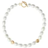 Mother of Pearl with Beaded Accent Necklace