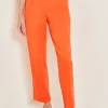 Pull-On Straight Leg Pants - Cotton Blend