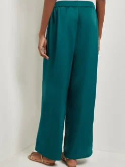 Pull-On Woven Wide Leg Pants