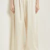 Pull-On Woven Wide-Leg Pants