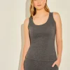 Scoop Neck Cashmere Tank Top