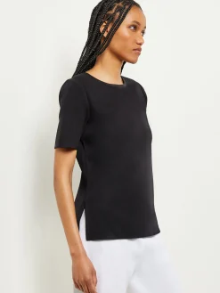 Short Sleeve Knit Tunic