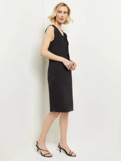 Sleeveless Sheath Knit Dress