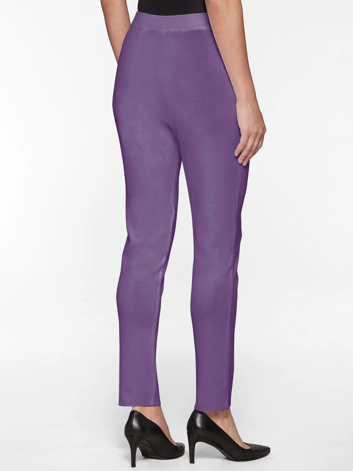 Slim Leg Knit Pant