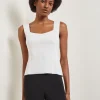 Square Neck Knit Tank