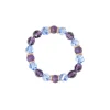 Tanzanite and Matte Gold Bracelet
